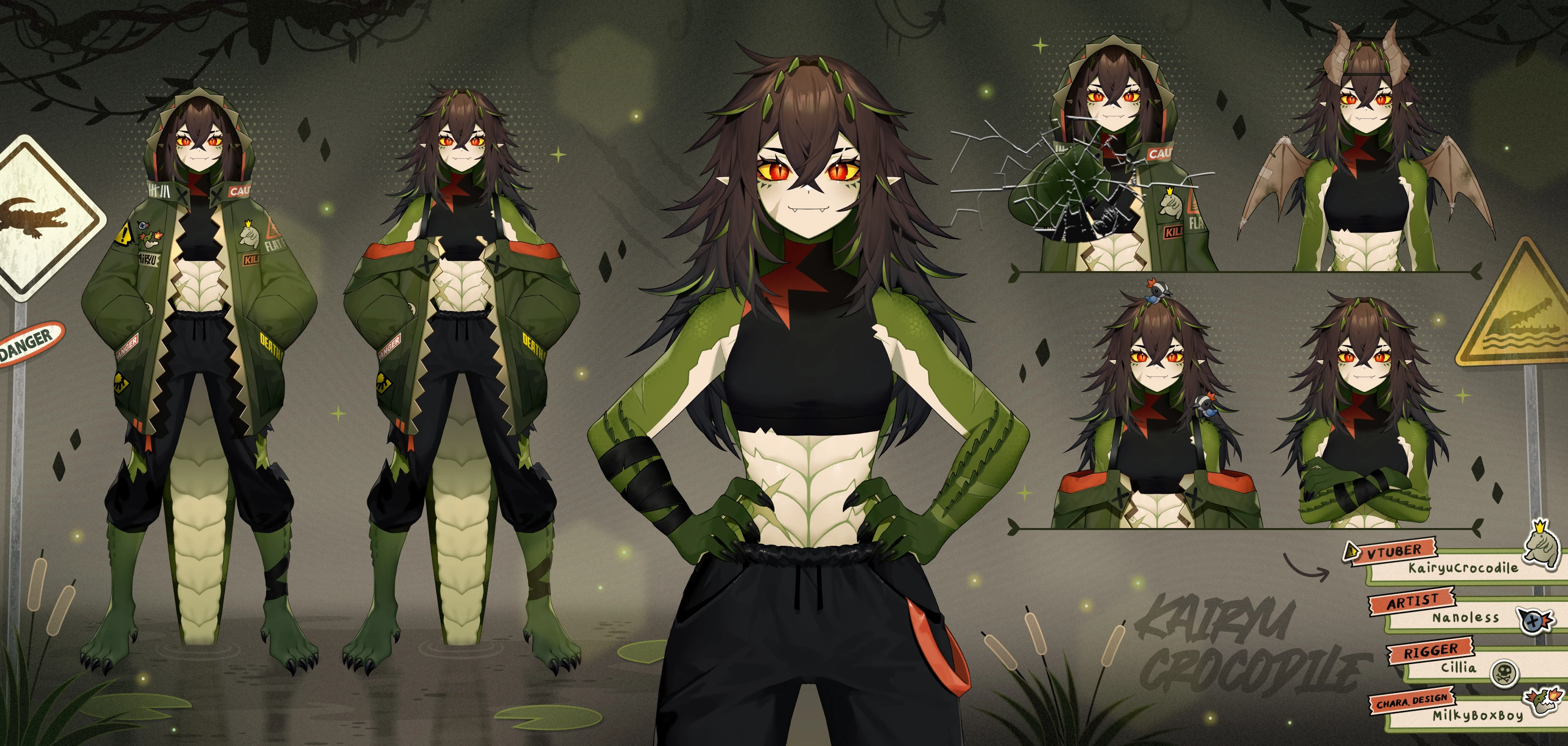 Model Sheet by Nanoless