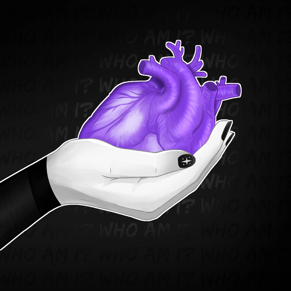 Lin Kerr "Change of heart" drawing