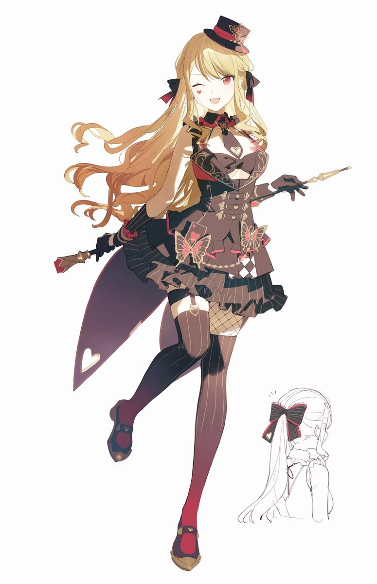 Phantom Thief Outfit Illustration<br>by Heiwa