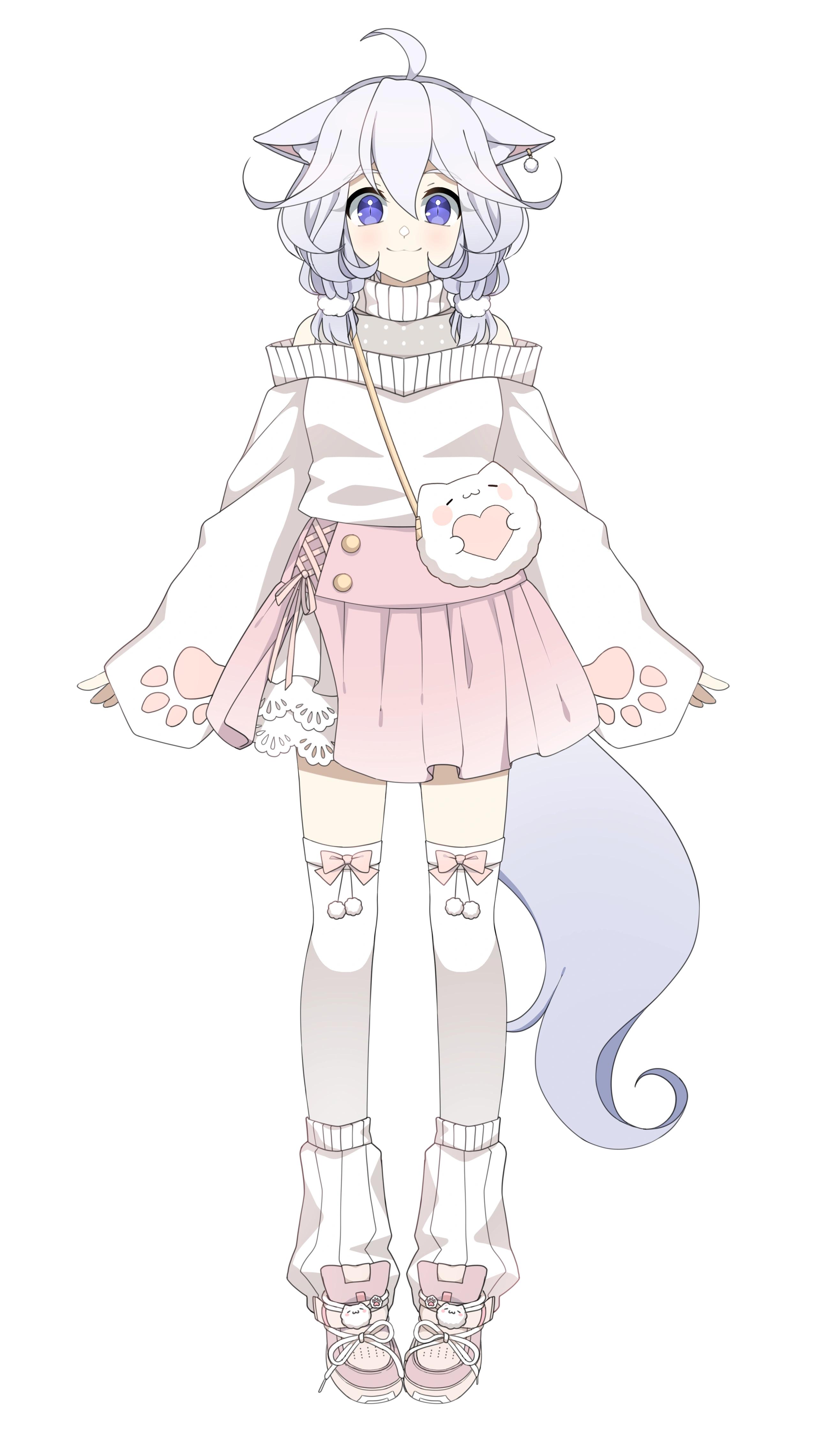 Mofu's second coquette themed outfit