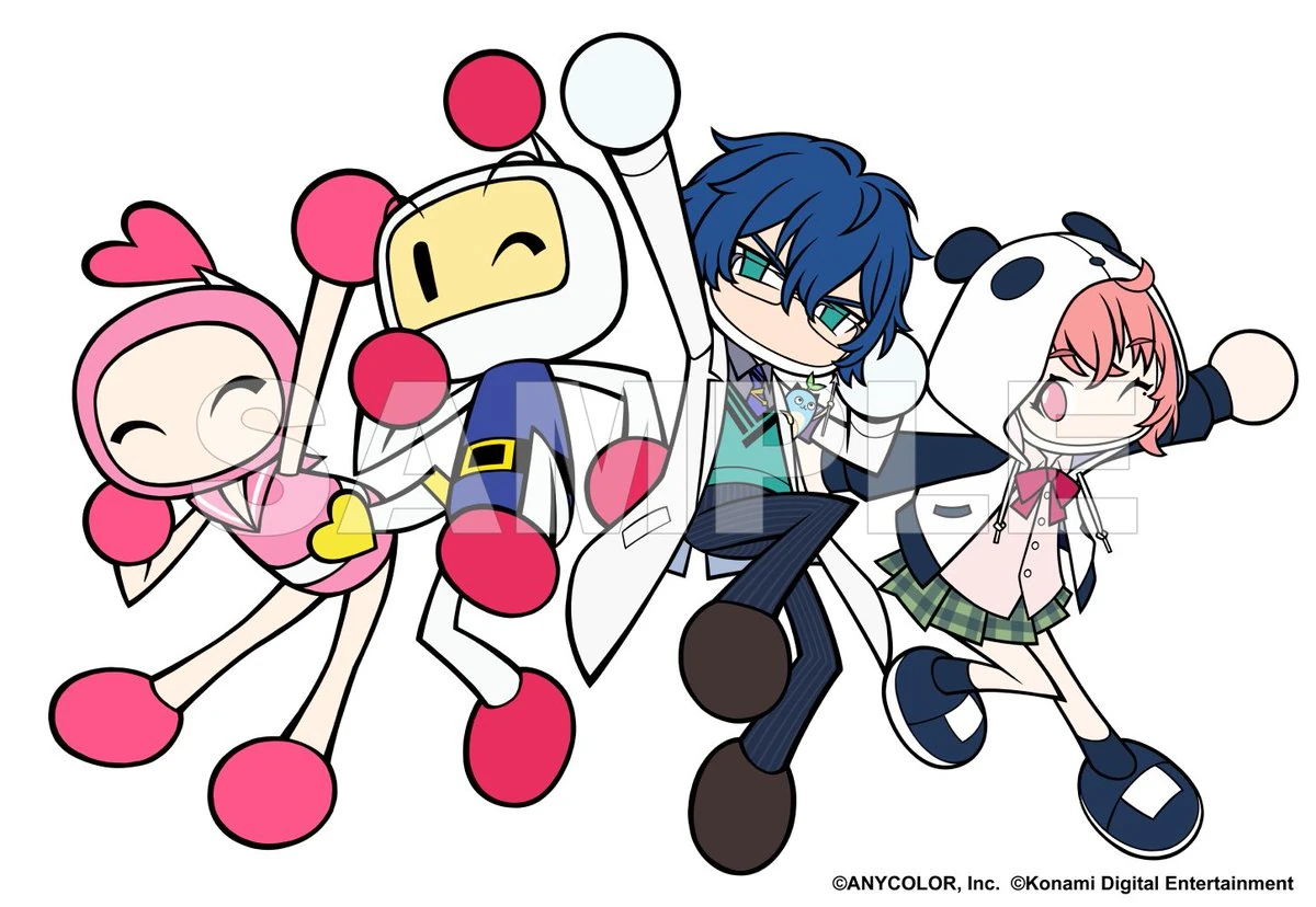 NIJISANJI 6th Anniversary Bomberman Collaboration Advertisement<br>by Kiryu