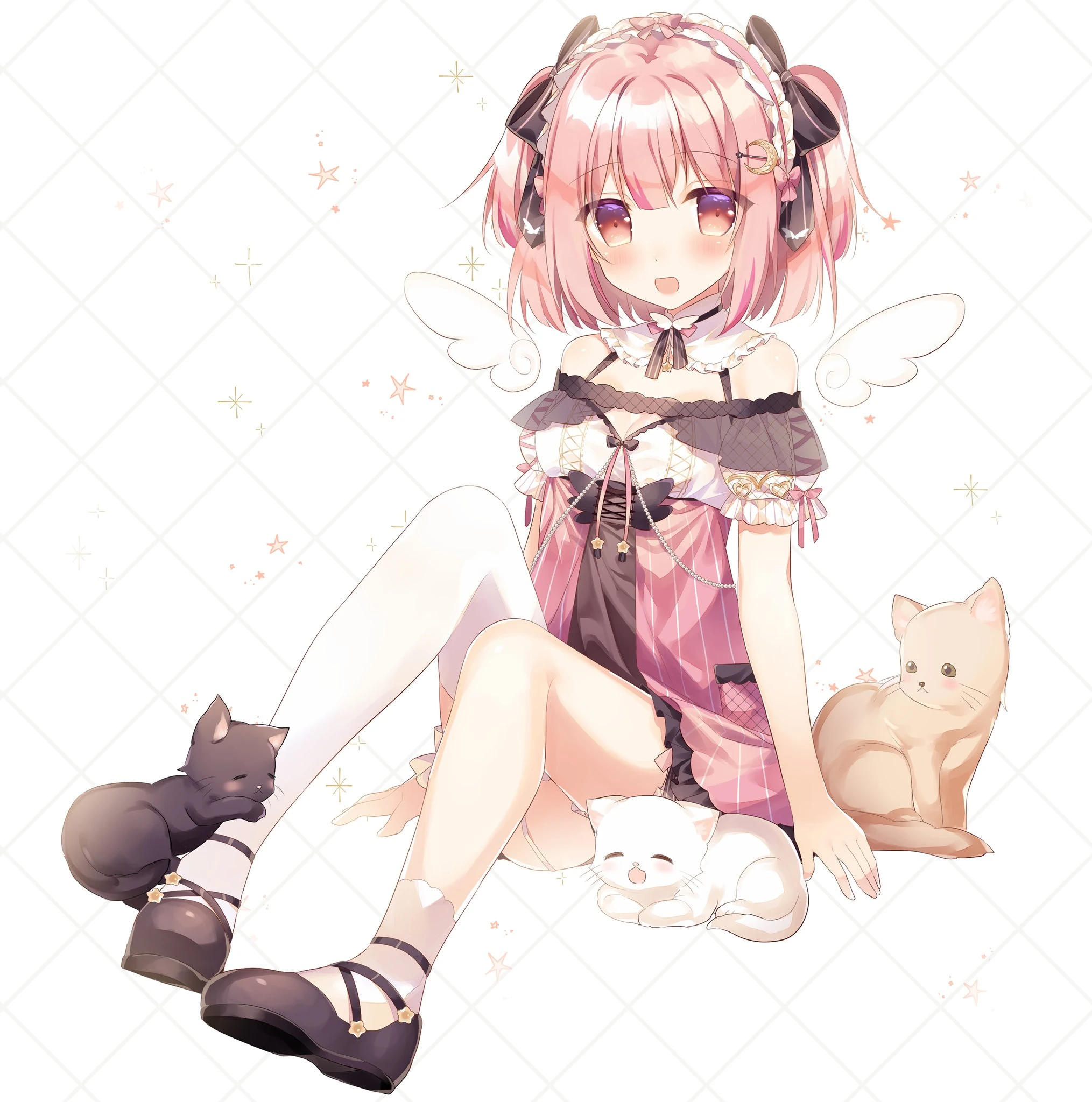 On a quest to befriend every cats (by noru_runo_)