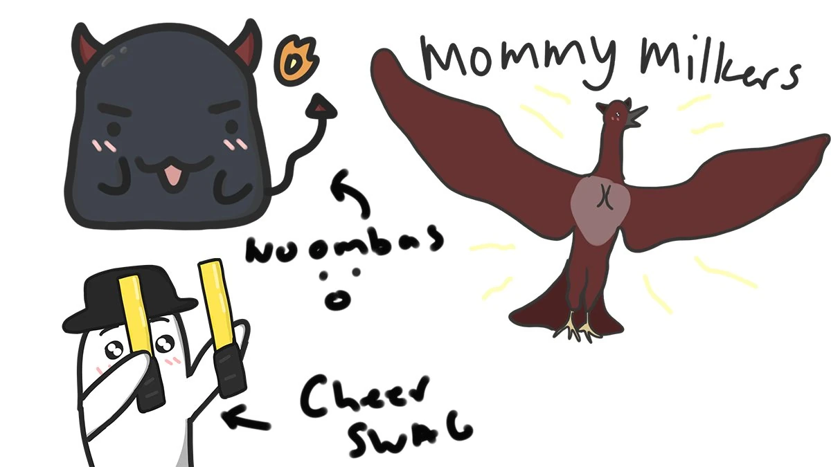 Numi's first doodle of a noomba