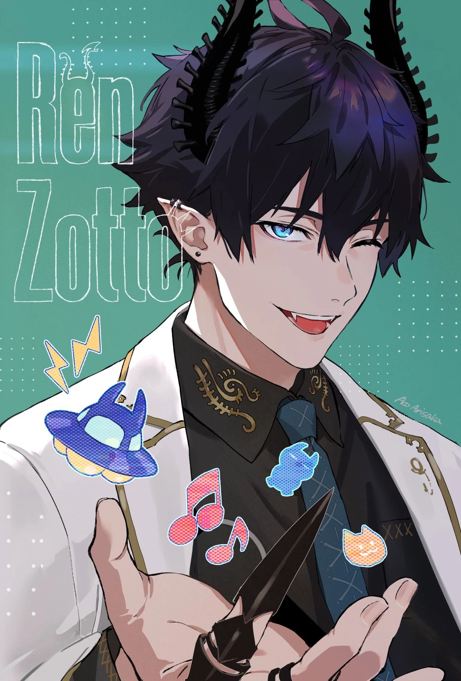 Debut Commemorative Illustration by Arisaka