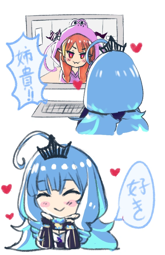 Kiryu Coco and herself
