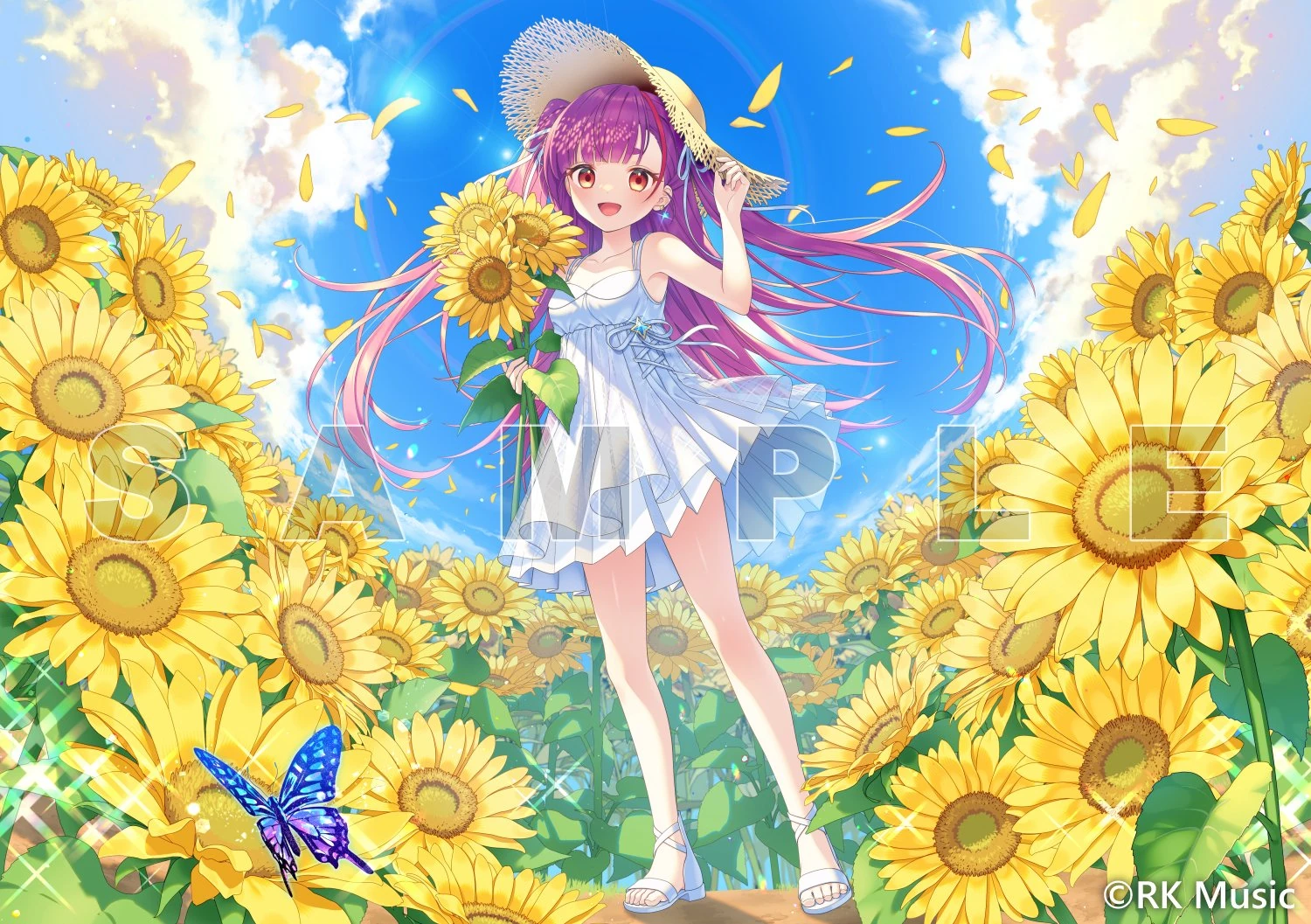 Summer Goods 2025 Acrylic Diorama and Postcard<br>by Yuzuki Mise