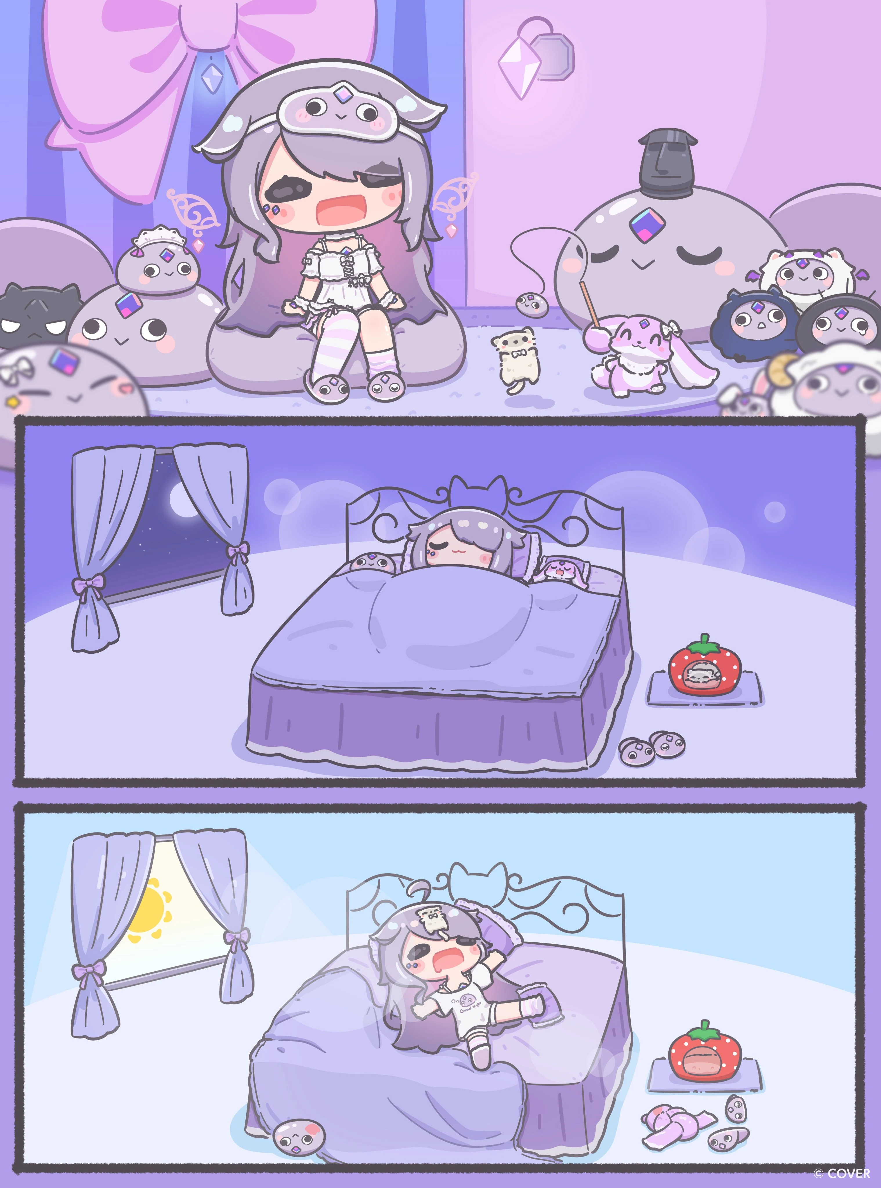 Pajama Art Flood Project Illustration by m-pien