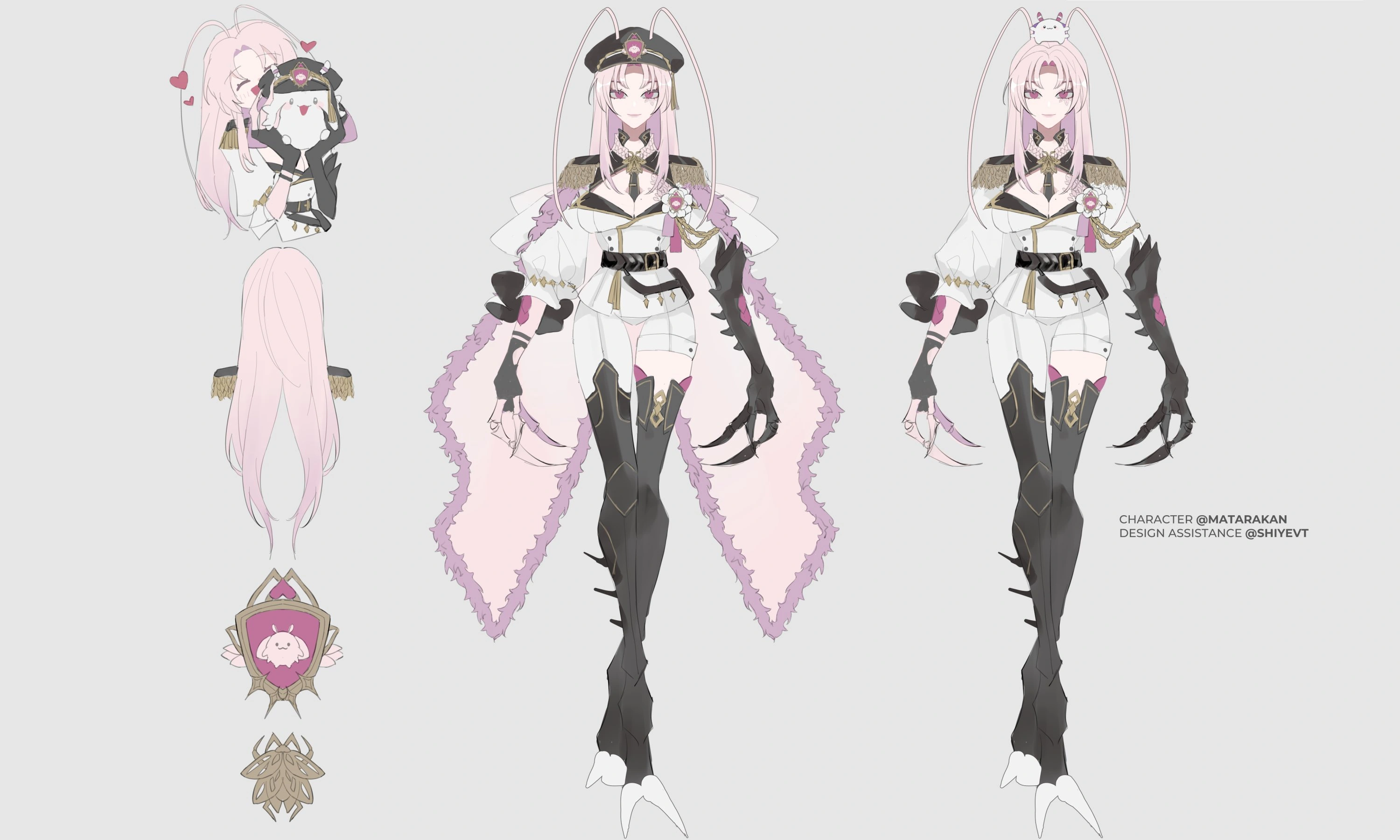 Kan-Mander Outfit Concept Art by Shiye