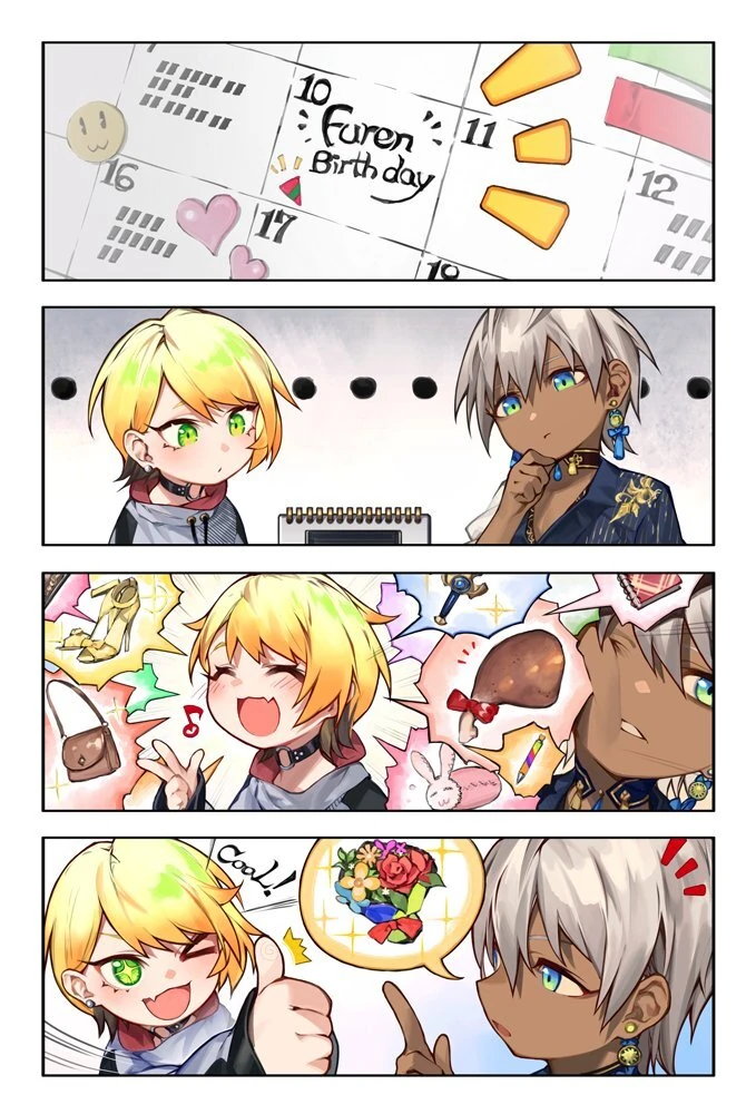 Meifu Friends Birthday Edition Comic<br>by Noy