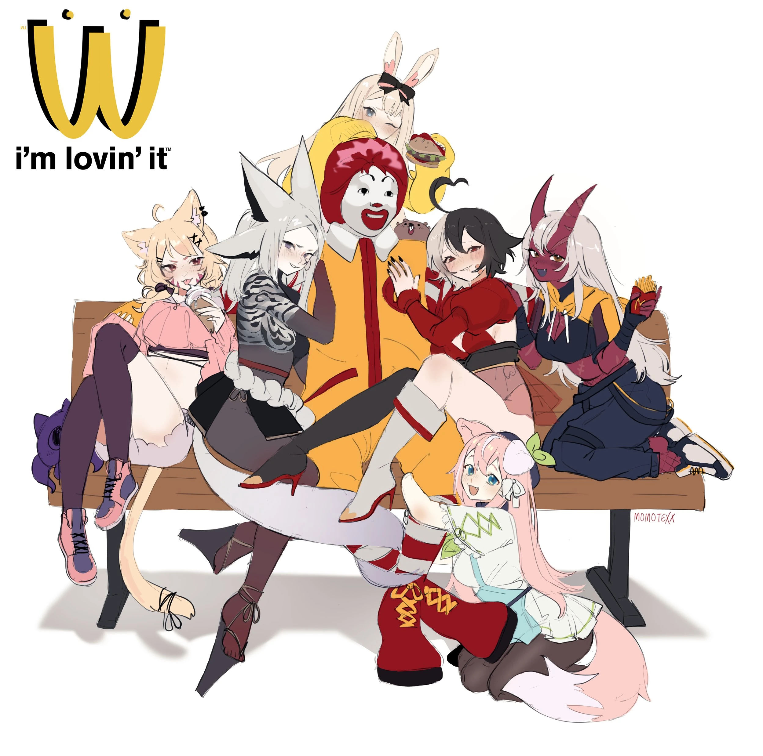 "McBitches"<br>(by Momotexx)