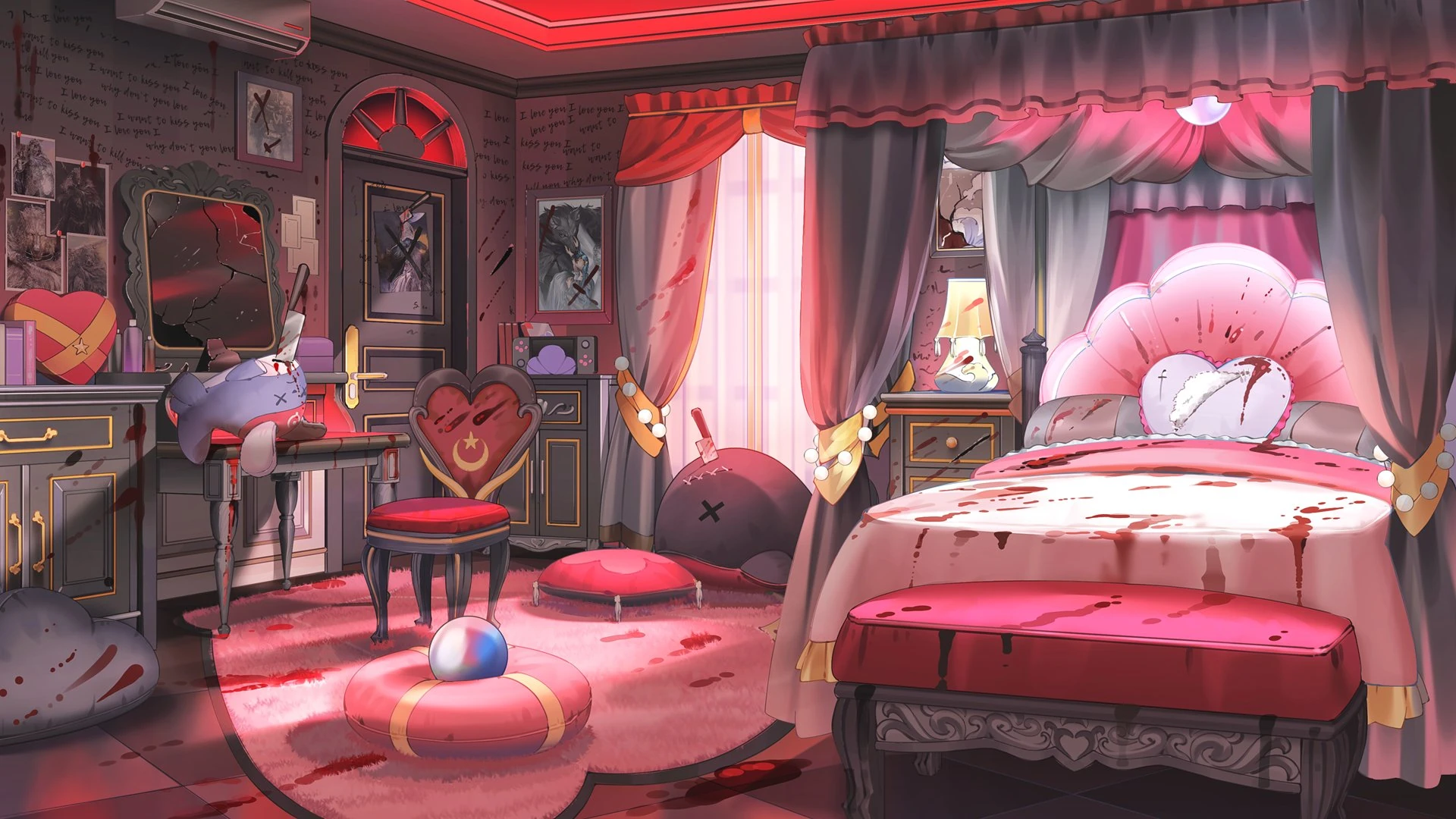 Yandere Bao Room Background by Keira