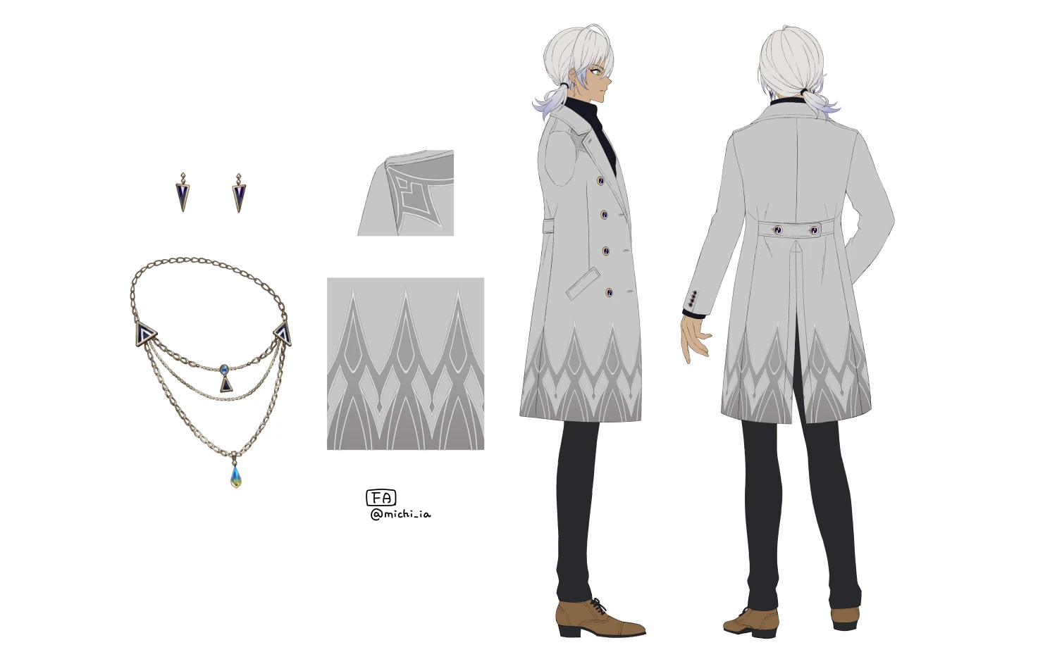 Winter Outfit Reference Sheet