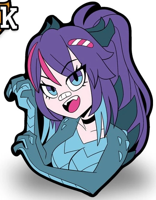 Kaiju Projekt Melody Pin by CalMoray