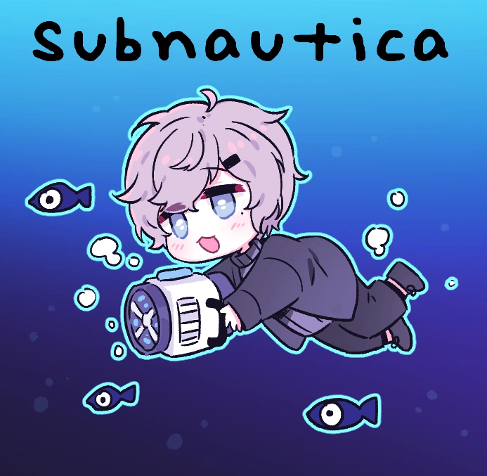 Subnautica Illustration by MONO MON