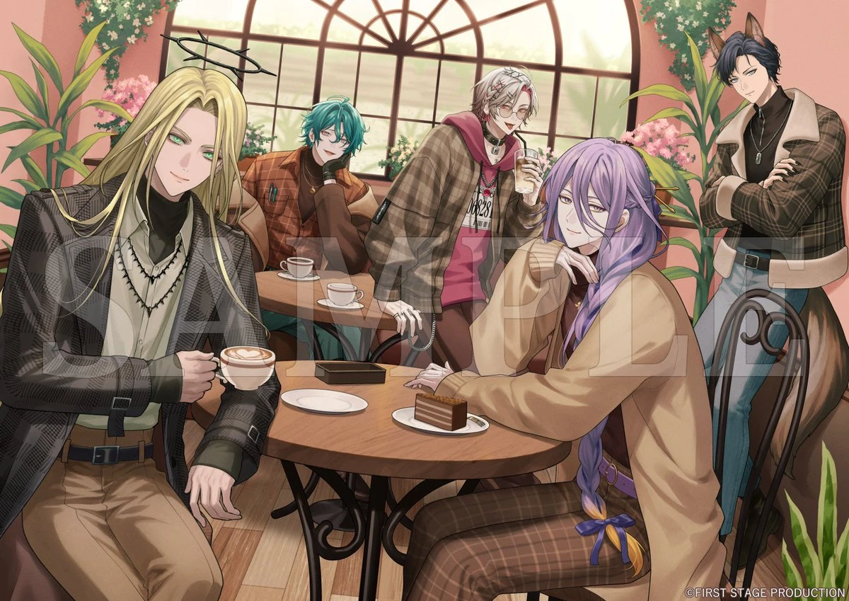 Lamentus Valentines Day Voice Pack Illustration by Hoshitsuki Shino