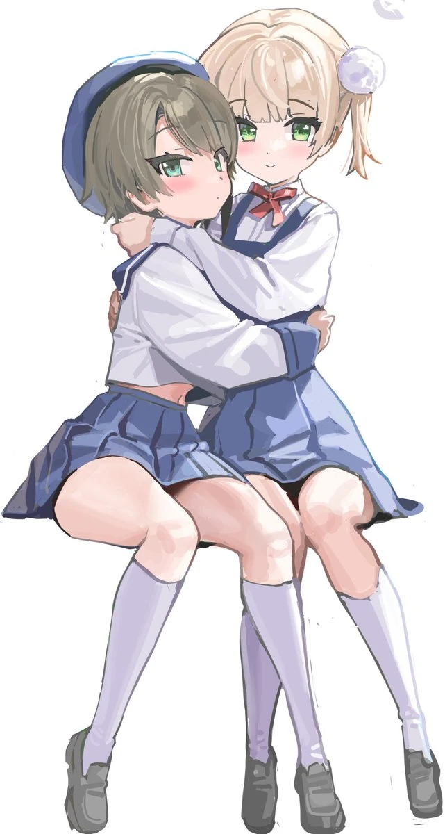 Oozora Subaru and Shigure Ui by Kanzarin