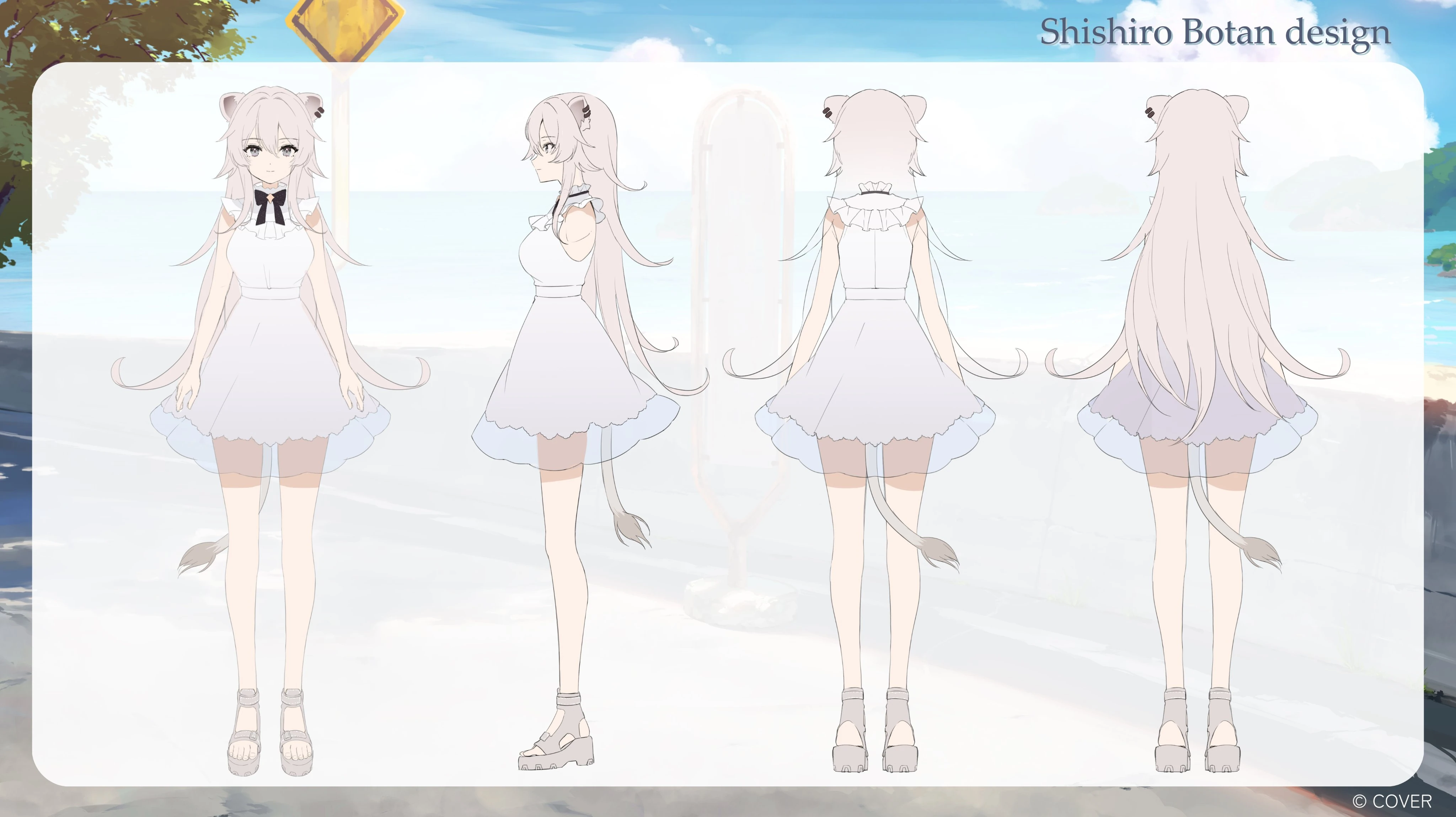 holonatsu Paradise Costume Reference Sheet