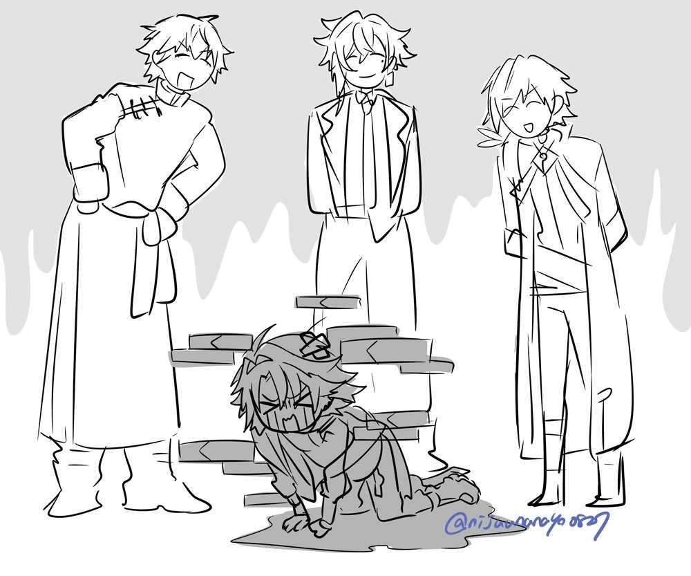 Tank Top Sauna Boys by [https://twitter.com/nijuunanayo0827/status/1724419779170009303 Ninahachi]
