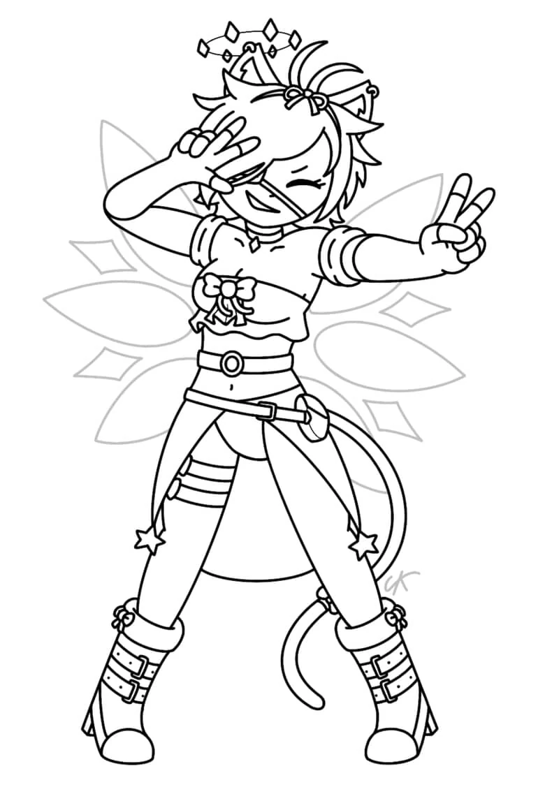 Vixie Sketch by cungleart