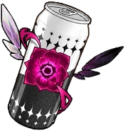 A special game item "Anemone Drink" is designed by DONUTS Ltd. with her anemone-style image.