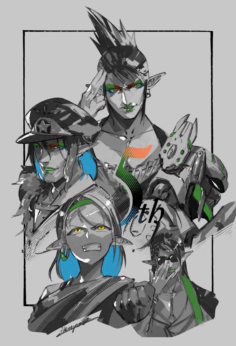 5th Anniversary Illustration<br>by ikuyoan