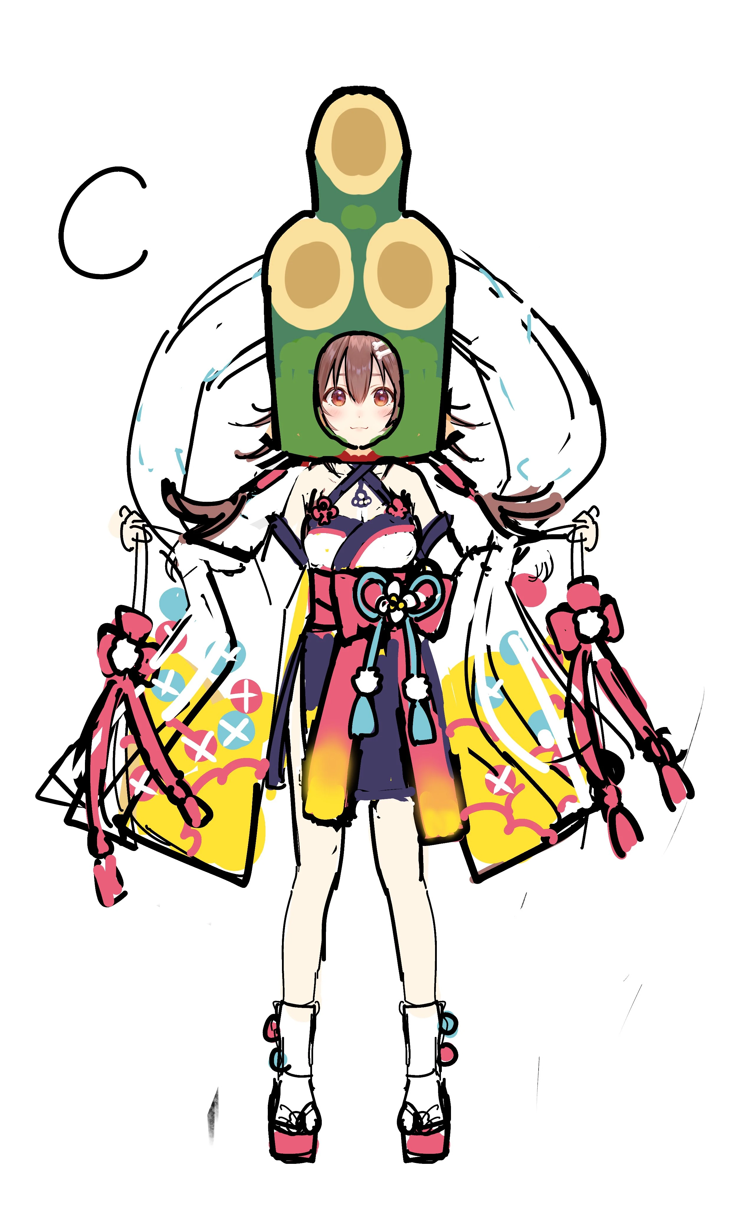 New Year Concept Illustration<br>by Fukahire