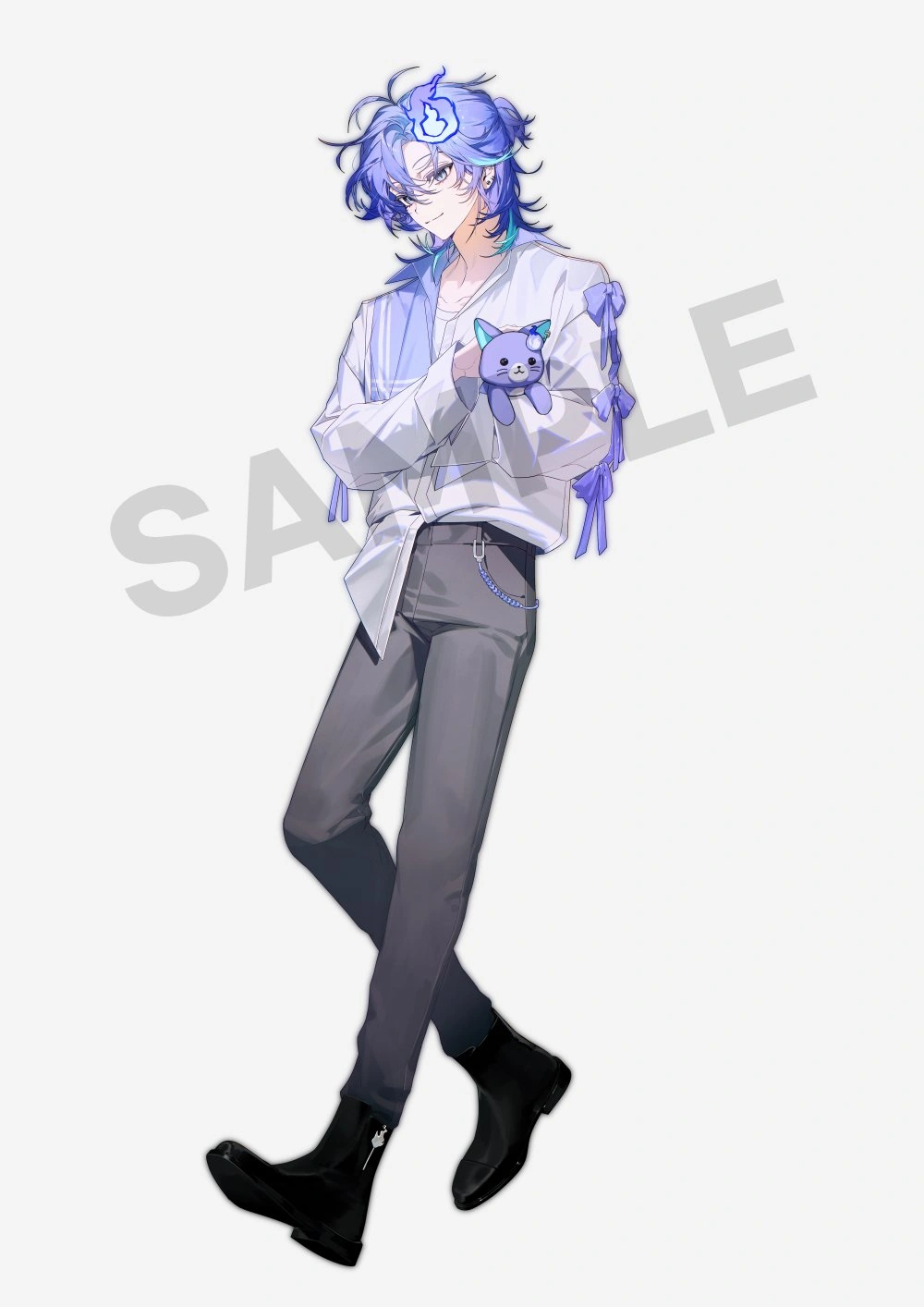 Holostars Valentine 2025 Goods Illustration by NAKDI