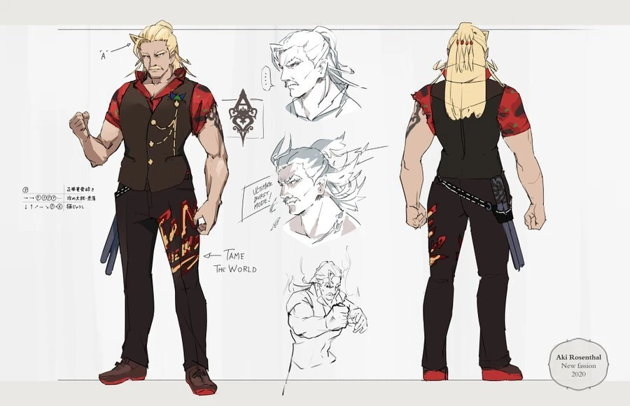 Mukirose Reference Sheet<br>by Azumiu Akitake