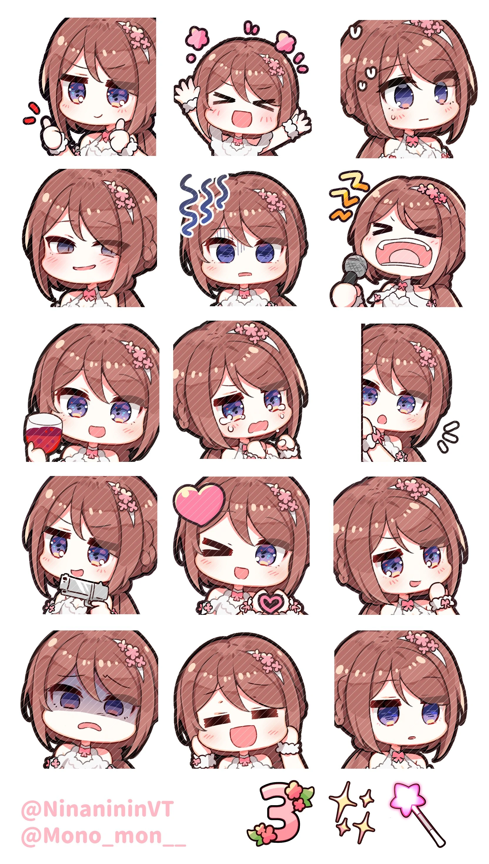 Twitch Emotes by MONO MON