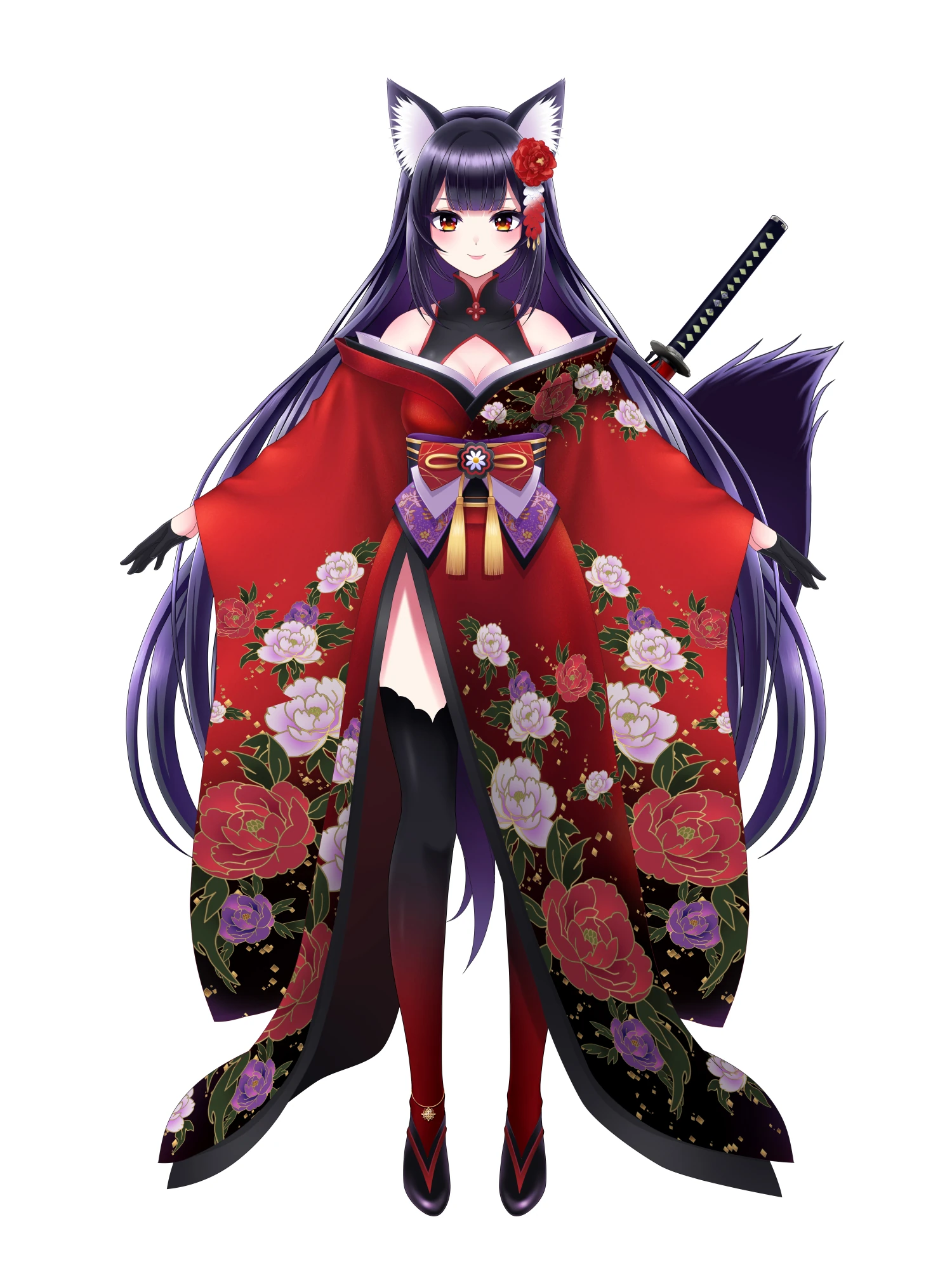 Rei 1st Outfit (Redesign Re-debut) Full Body<br>by Soma Nido