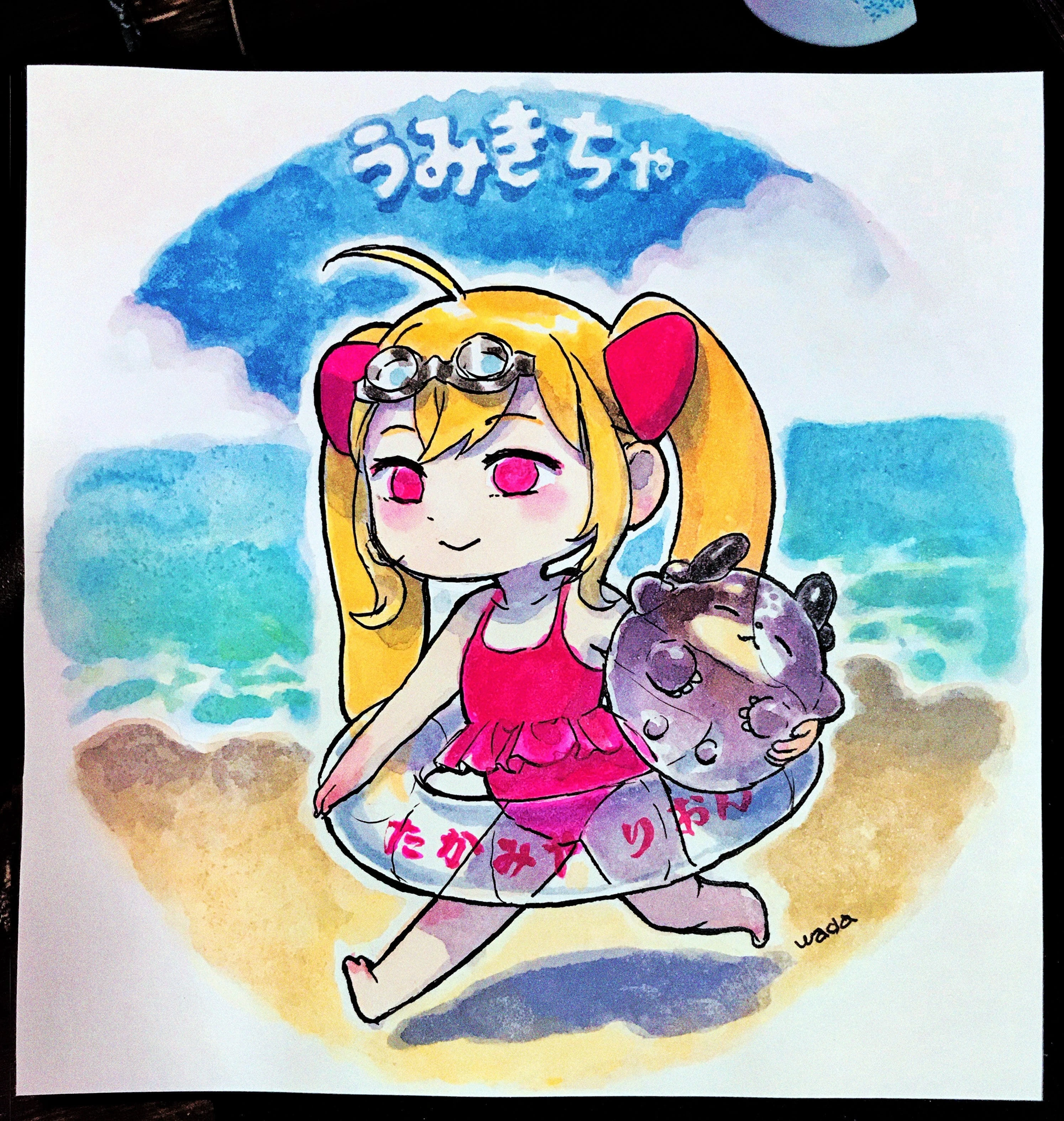 1st Anniversary Illustration<br>by WADA