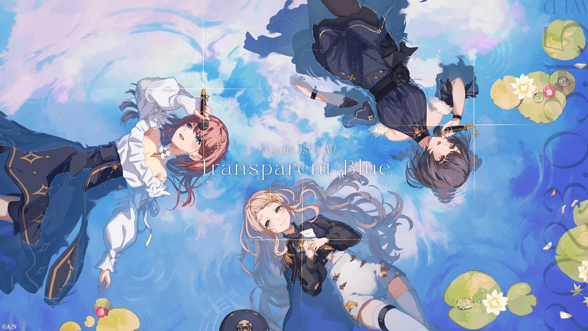 Nornis 1st Live "Transparent Blue" Key Visual