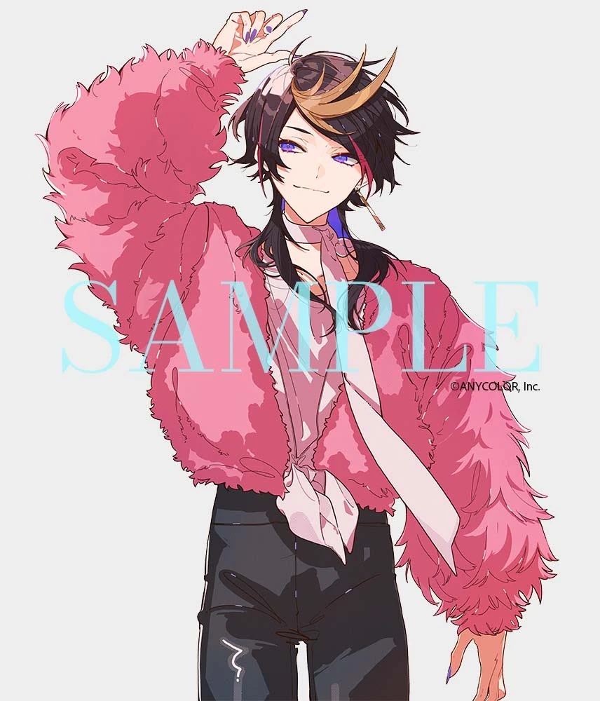 NIJISANJI Spring Fortune Campaign Illustration by Keisin