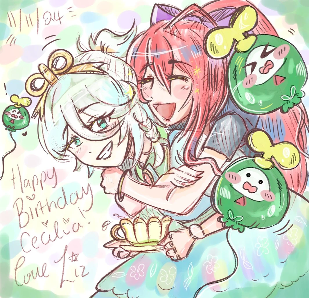 Happy birthday Cecilia Immergreen
