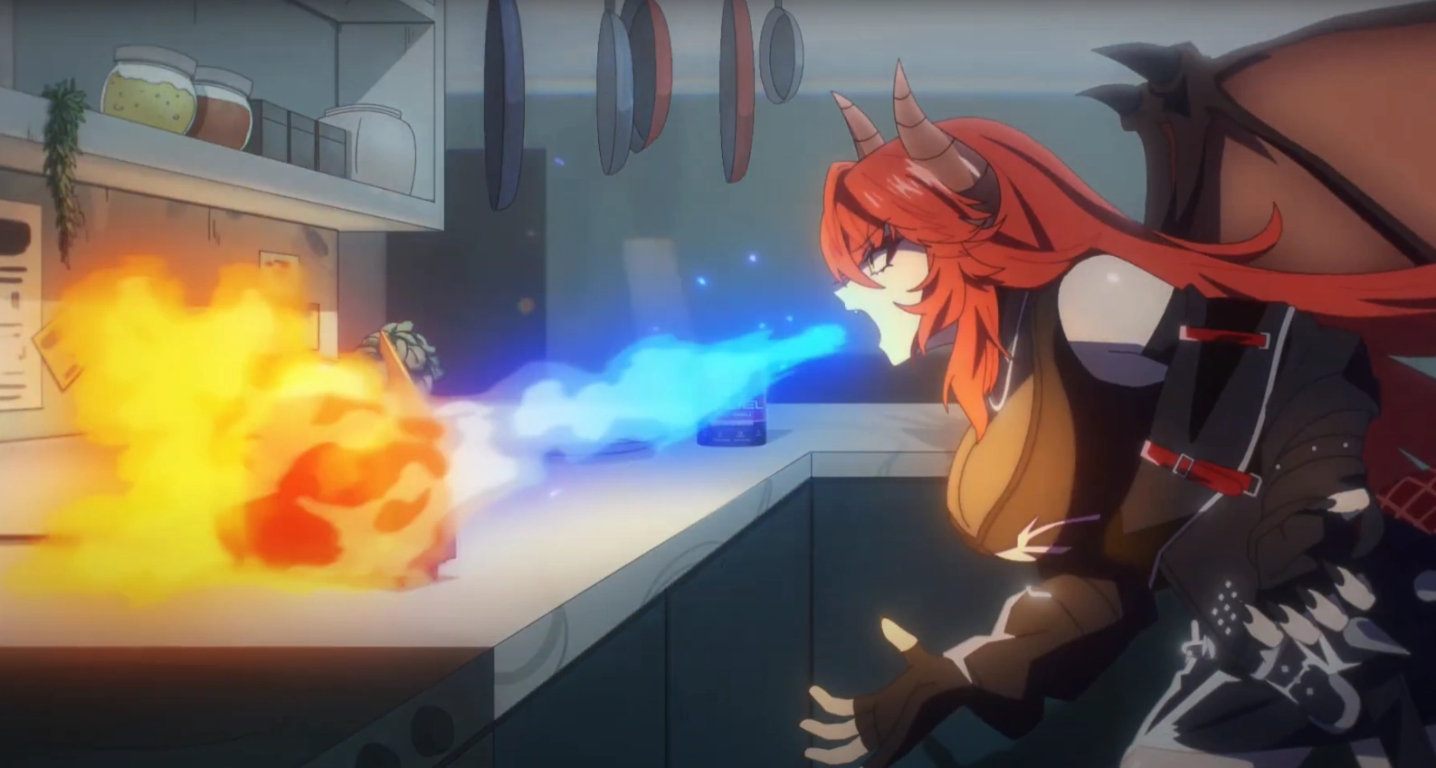 Zentreya in the official GFuel collab commercial