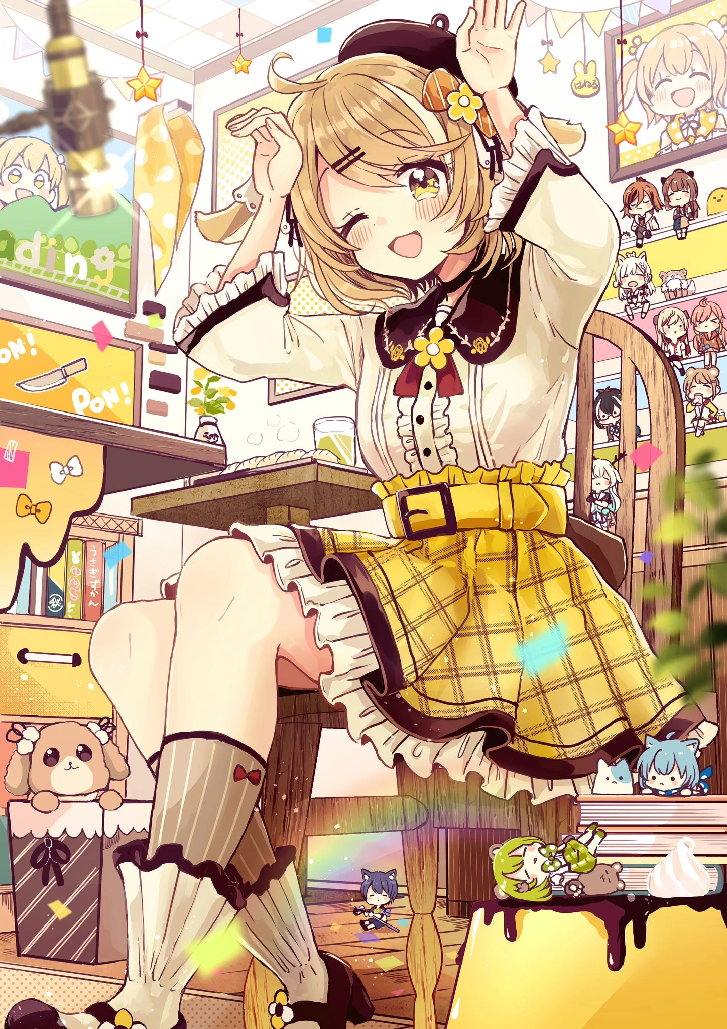 3D Seventh Costume Commemorative Illustration<br>by [https://twitter.com/sakura_oriko/status/1476199093168840706 Sakura Oriko]