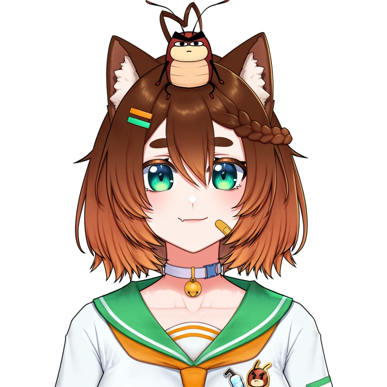 Portrait with Roach