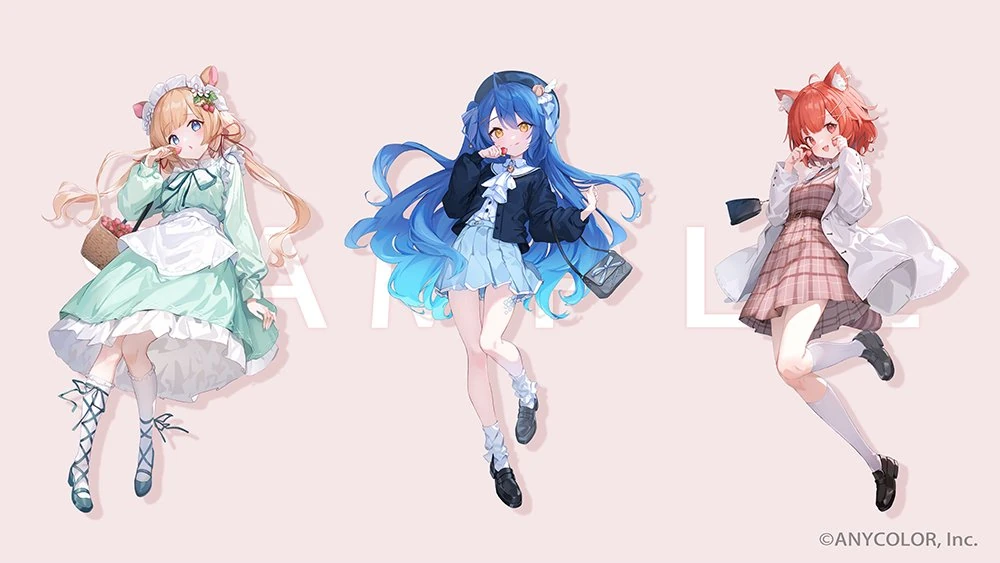 NIJISANJI × SWEETS PARADISE Vol. 8 Collaboration Illustration by Kyaroru