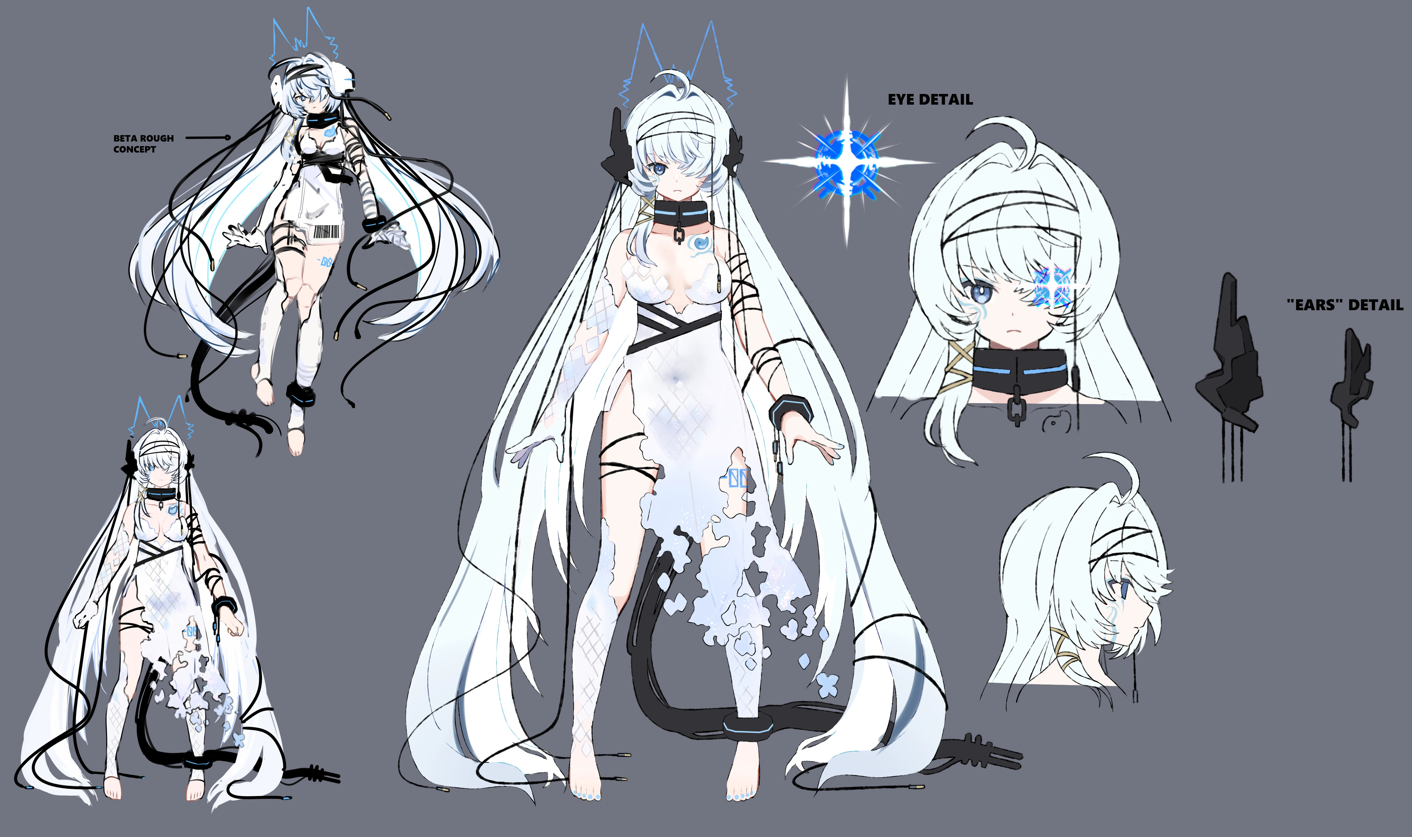 PRIMORDIɅ Outfit Concept Illustration<br>by Enaki