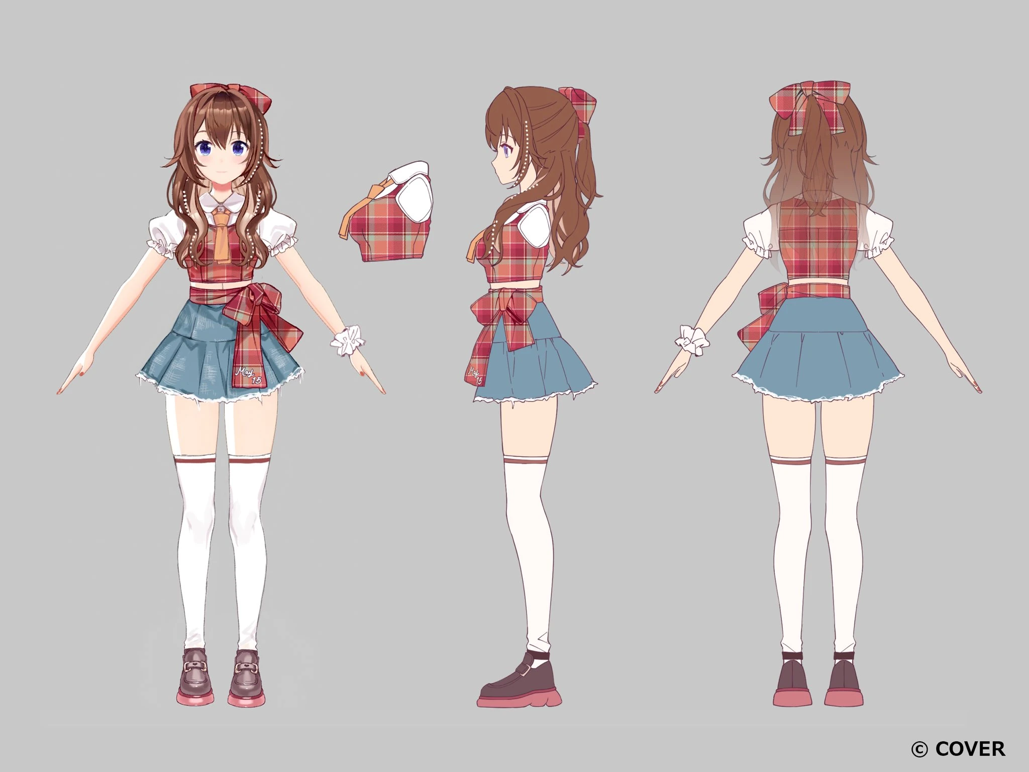 Hoshimatic Project - BEEP BEEP 3D Costume Reference Sheet