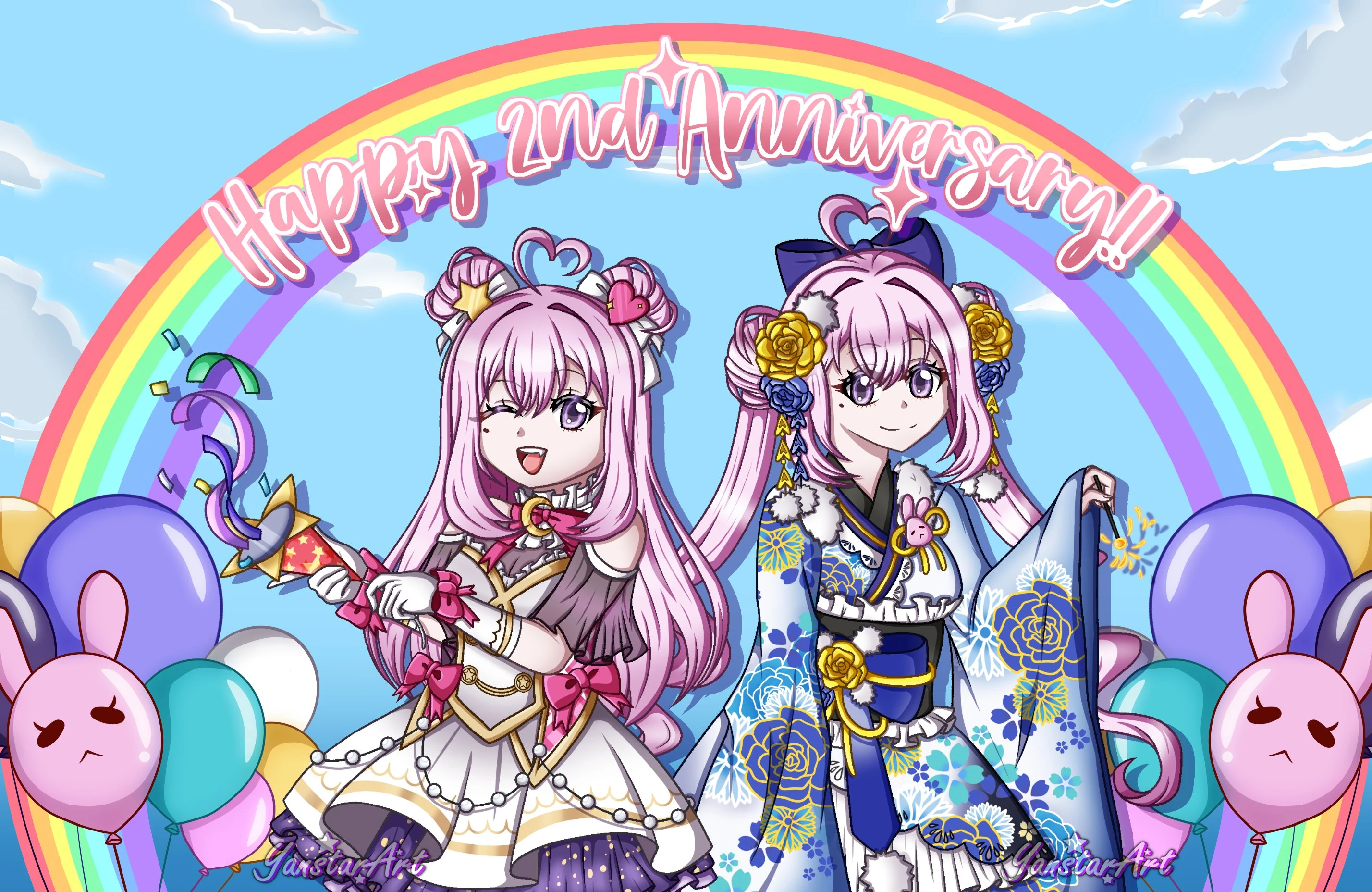 2nd year celebration by @YanstarPrior250
