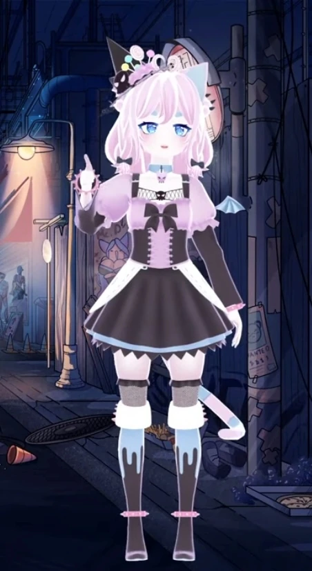 Cat Snuffy's witch costume