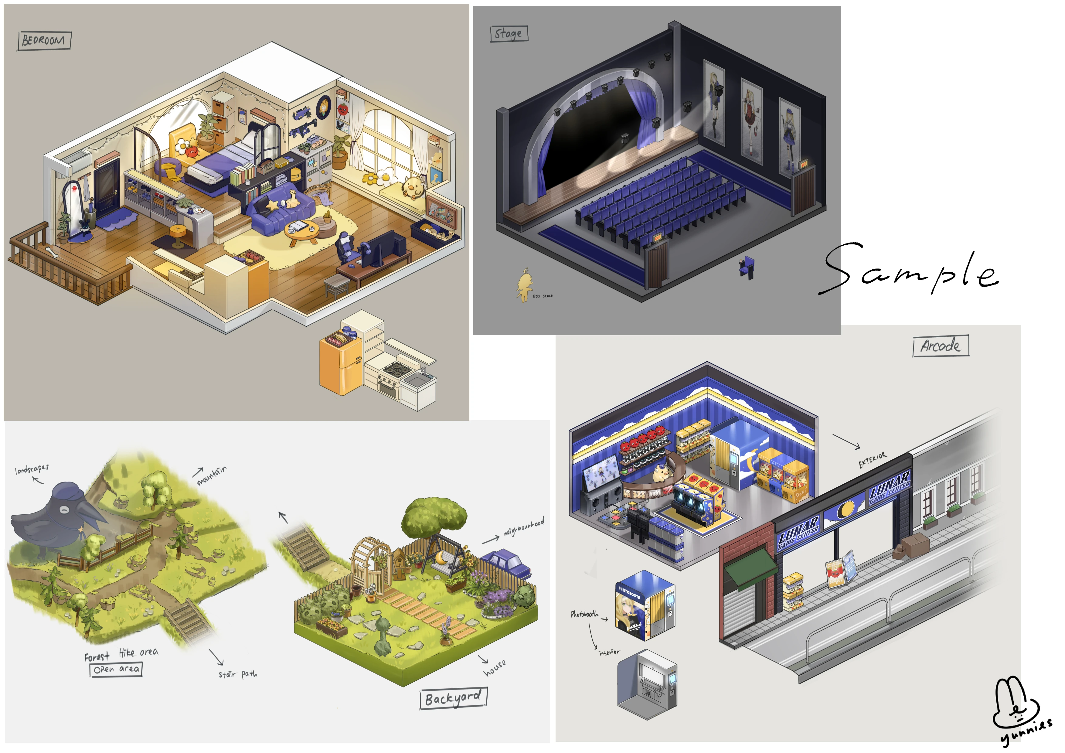 No Matter What Location Concept by yunny