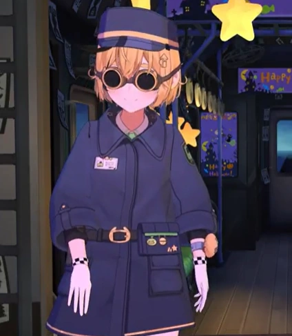 With Goggles and Coat