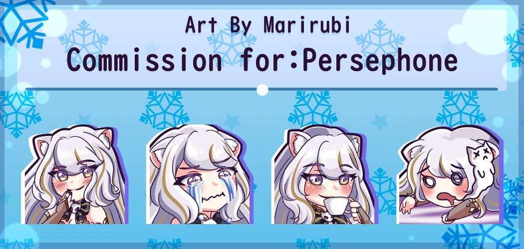 Emote List 1 by Marirubi_Art