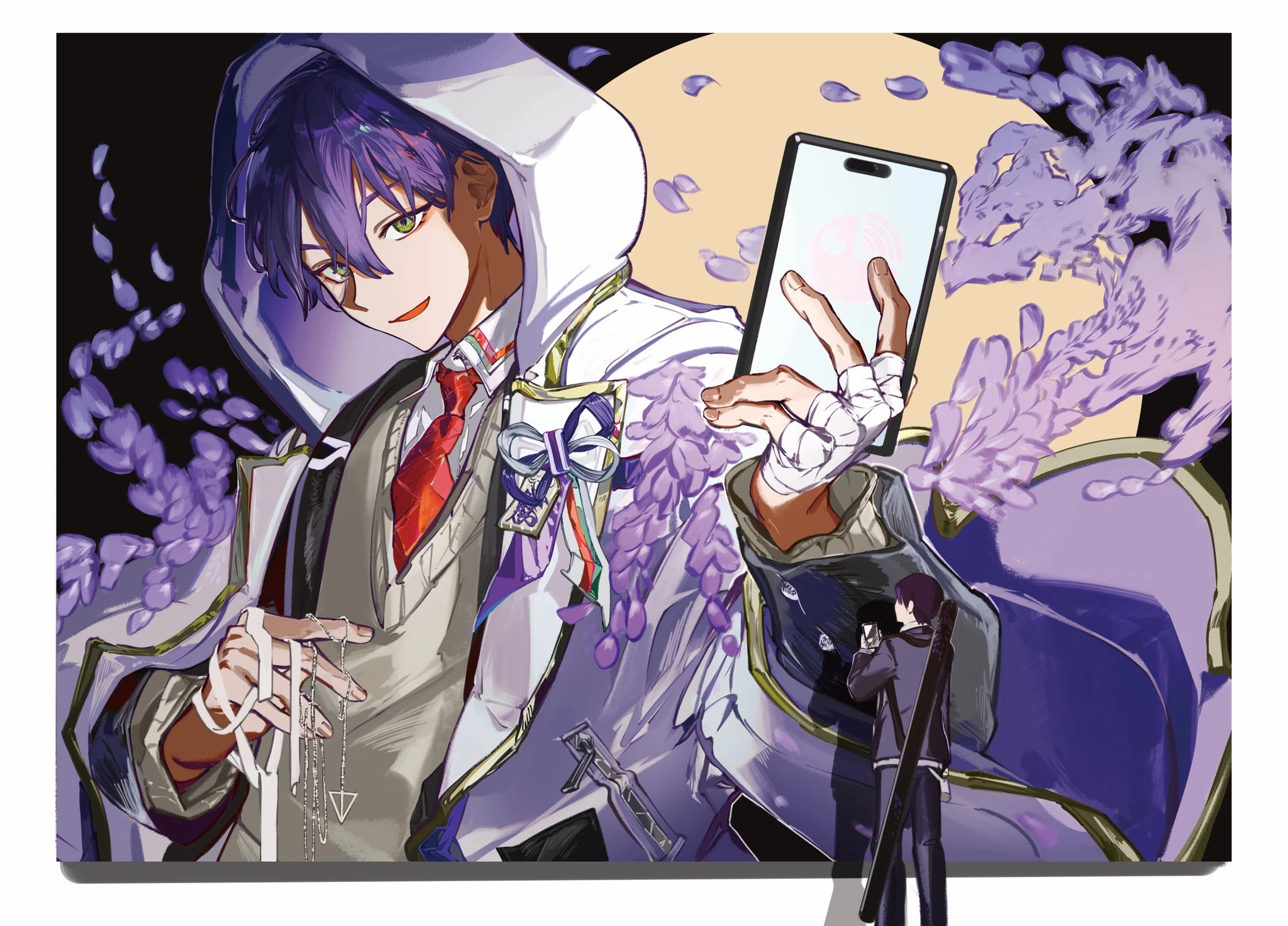 6th Anniversary Support Ad Illustration<br>by Kito