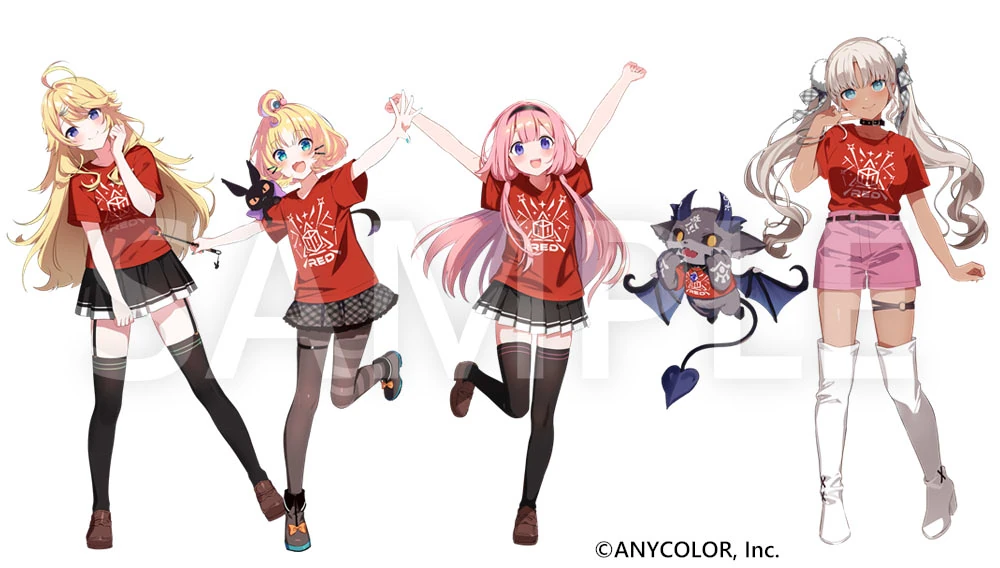 NijiFes 2023 Red Class Illustration<br>by Nana