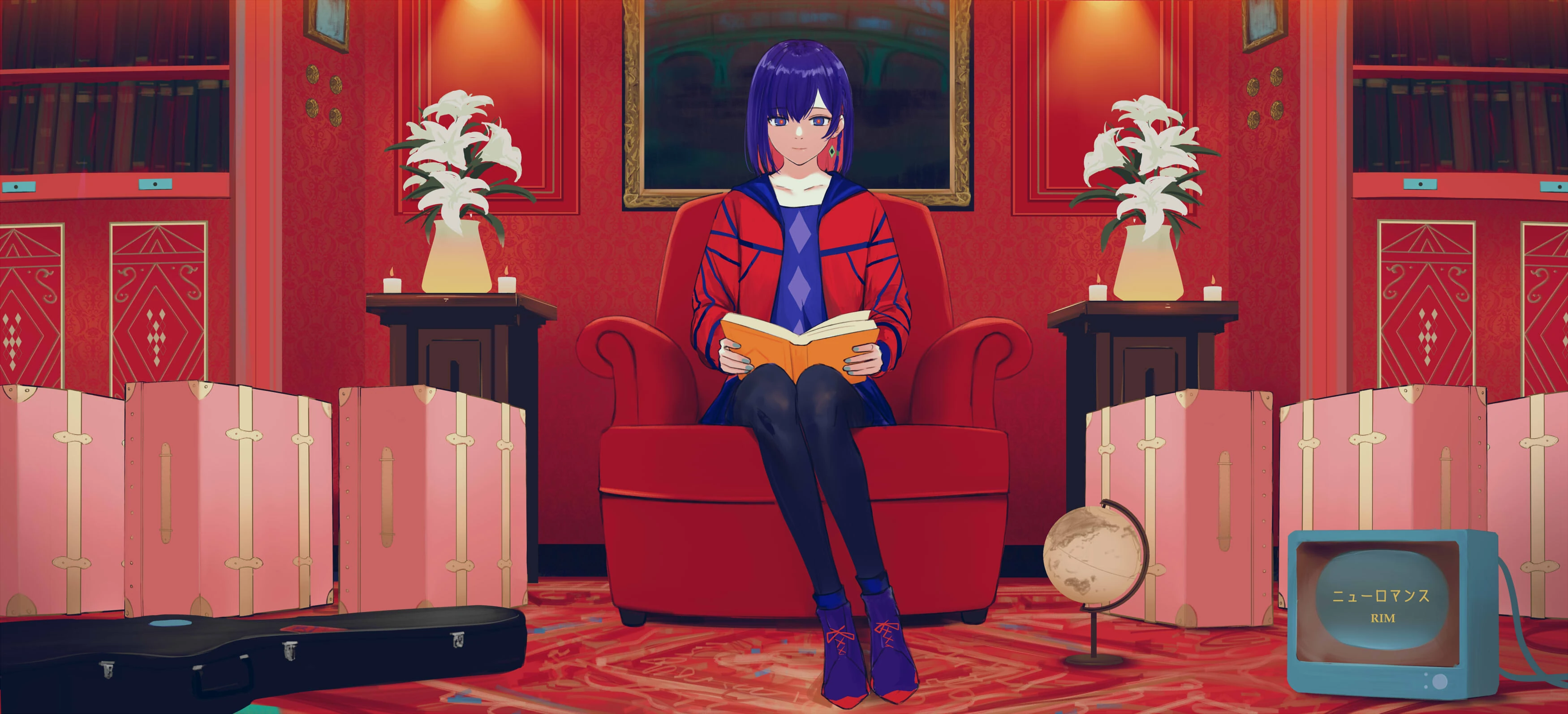 1st ONE-MAN LIVE「NEUROMANCE」Illustration<br>by Issiki