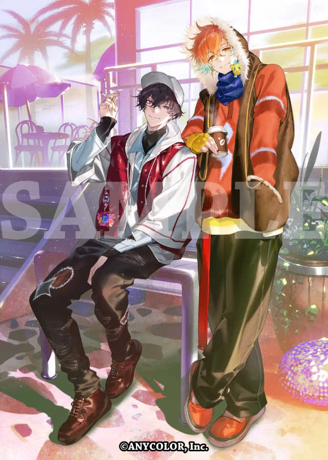 RitoTetsu Seaside Holiday Illustration by Plau