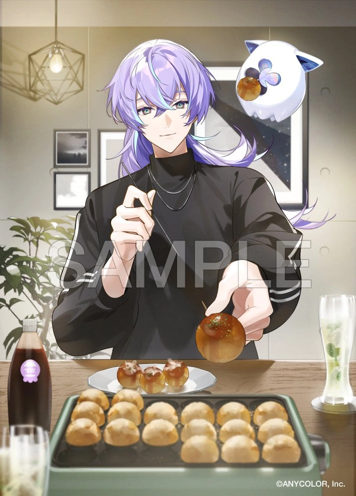 NIJISANJI Cooking Voice Illustration by yukko